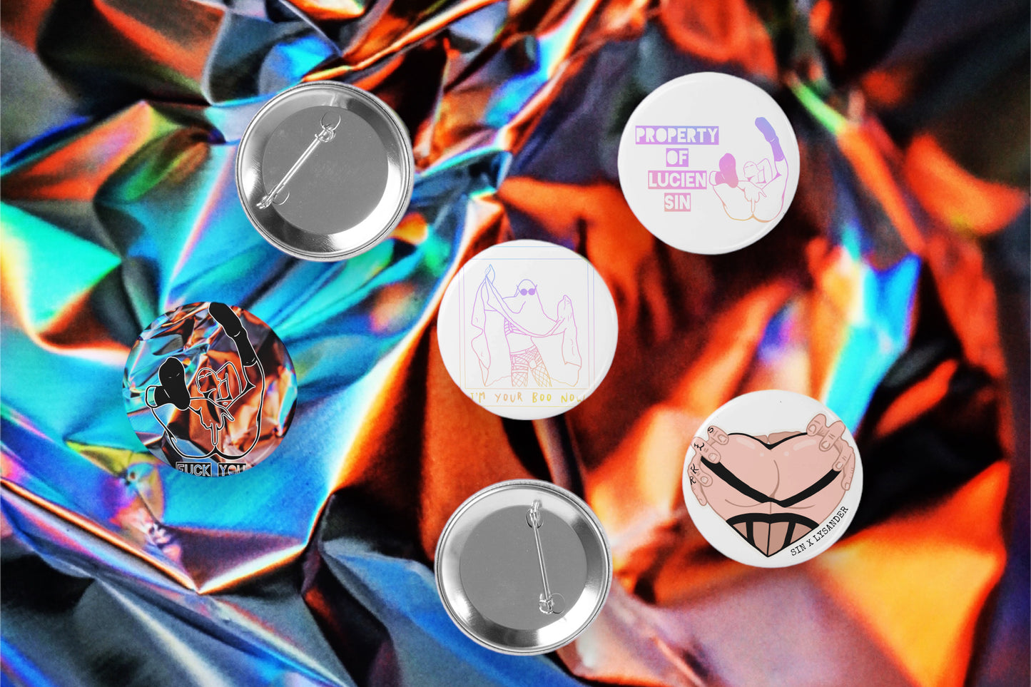 Baddie Buttons