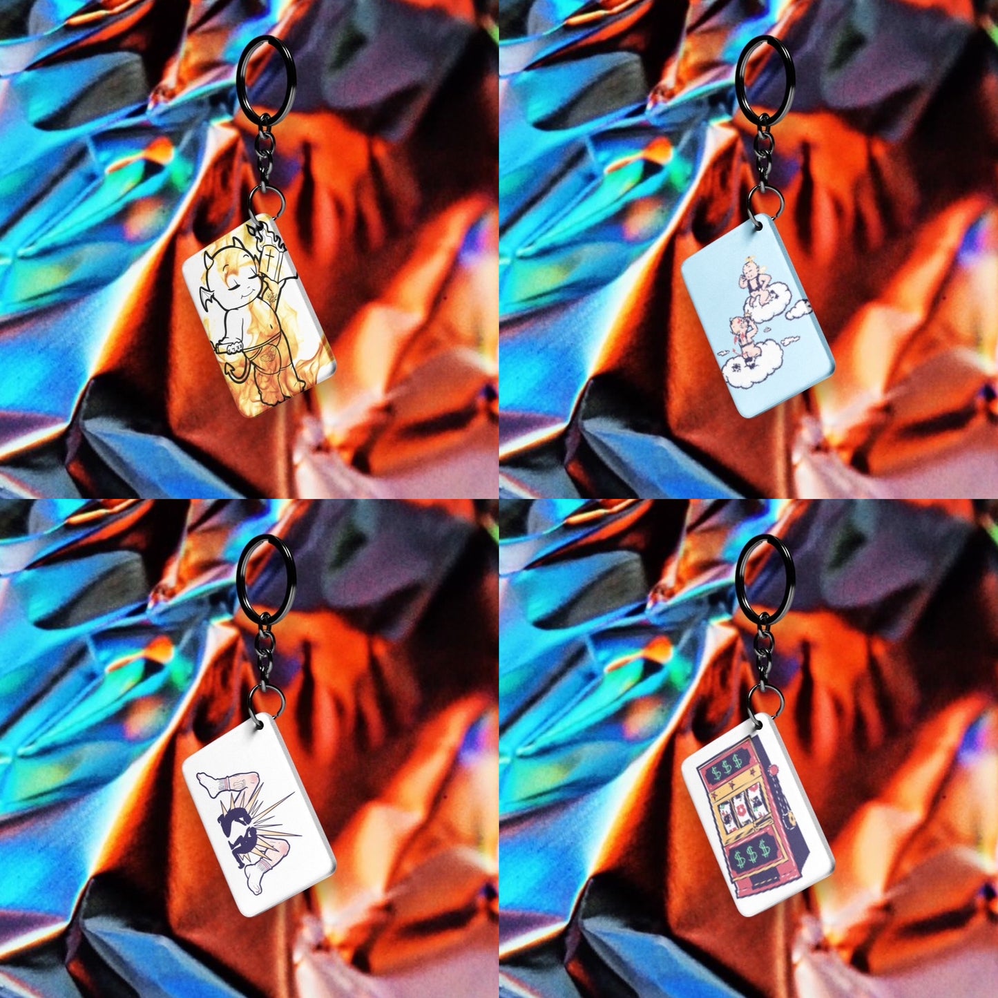 SXL Calling Cards (keychain tags)